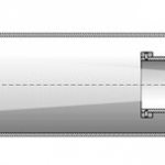 Схема телескопа-рефрактора заводского изготовления