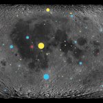 111 лунных кратеров диаметром более 10 км