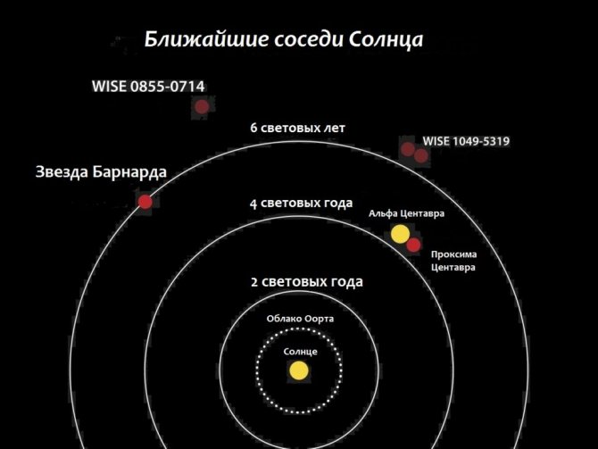 Ближайшие соседи Солнца. Автор: Marhorr [CC BY-SA 3.0 (https://creativecommons.org/licenses/by-sa/3.0)]