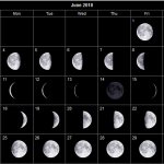 лунный календарь июнь 2018