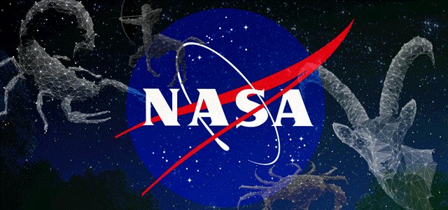 NASA, знаки зодиака