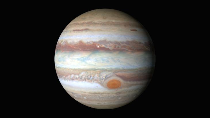 Недавнее фото Юпитера