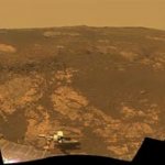 Панорама холма Матиевича, сфотографированная марсоходом Opportunity. Фото: NASA