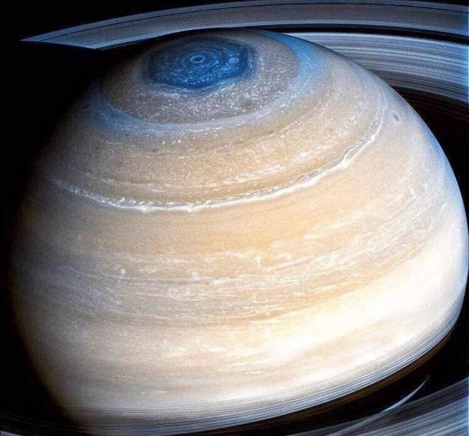 Самое четкое изображение Сатурна вблизи