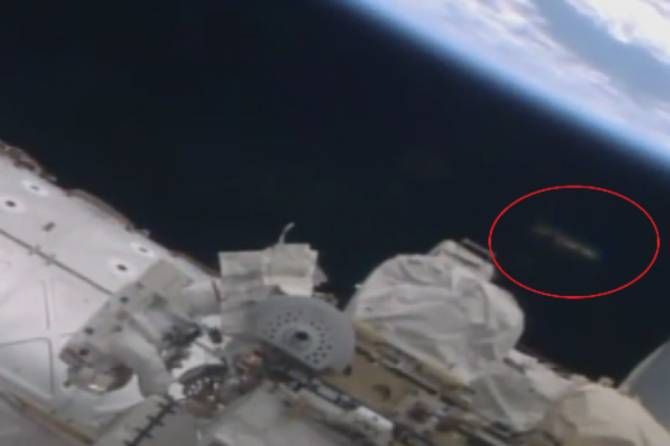 Скрытые контакты с НЛО на МКС (2 фото 2 видее)