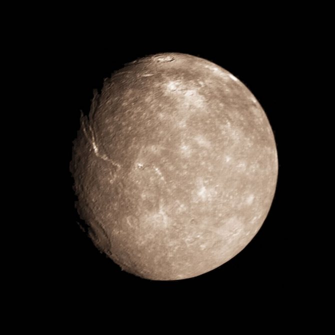 Спутник Урана Титания