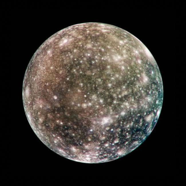 Спутник Юпитера Каллисто 2
