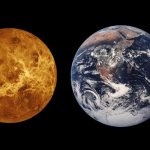 Сравнение размеров Меркурия, Венеры, Земли и Марса