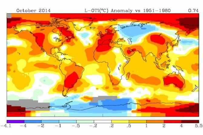 Температура на планете Земля продолжает неуклонно расти (5 фото)