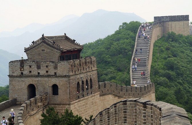 Великая Китайская стена в Китае